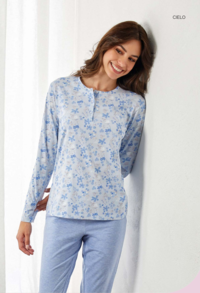 PIGIAMA DONNA M/L GP5122 Tellini S.R.L. Veleprodajna odjeća