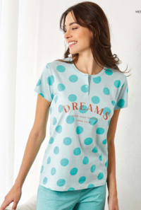 PIGIAMA DONNA M/M GP5133 Tellini S.r.l. Ingrosso Abbigliamento