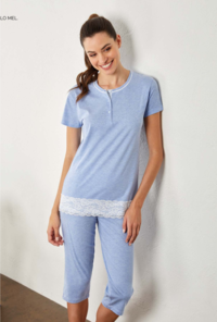 PIGIAMA PINOCCHIETTO DONNA M/M GP5139C Tellini S.r.l. Ingrosso Abbigliamento