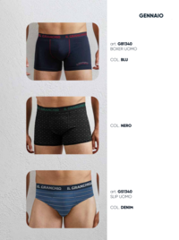 TRIS BOXER UOMO GB1340 Tellini S.R.L. Veleprodajna odjeća