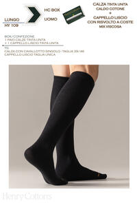 CALZINO LUNGO+GUANTO UOMO HY109 Tellini S.r.l. Ingrosso Abbigliamento