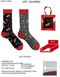 BIS CALZINO UOMO CNU9998C Tellini S.r.l. Ingrosso Abbigliamento