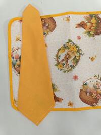 SET COLAZIONE+TOVAGLIOLO 2022EASTER Tellini S.r.l. Ingrosso Abbigliamento