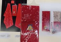 2-teiliges Geschirrtuch mit Weihnachtsmotiv ASN160A/32 Tellini S.R.L. Großhandelskleidung