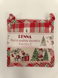 SET 2PZ PRESINA QUADRATE RENNA 18X18 Tellini S.R.L. Velkoobchodní oblečení