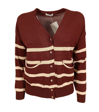 CARDIGAN DONNA P62643/VI Tellini S.r.l. Ingrosso Abbigliamento