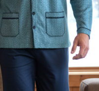 HERREN-SERAFINO-PYJAMAS M/L KI1202 Tellini S.R.L. Großhandelskleidung
