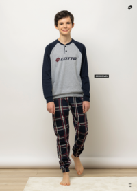 PIGIAMA RAGAZZO M/L LP4146 Tellini S.r.l. Ingrosso Abbigliamento