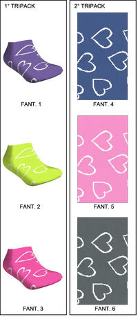 CALZINO BAMBINA LULU SNEAKERS Tellini S.r.l. Ingrosso Abbigliamento