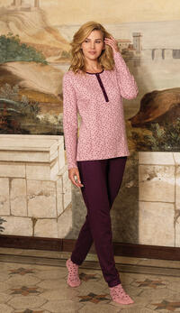 PIGIAMA SERAFINO DONNA M/L HP15 Tellini S.r.l. Ingrosso Abbigliamento