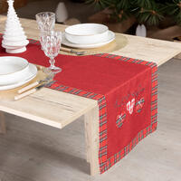 RUNNER NATALE MOENA  40X130 Tellini S.r.l. Ingrosso Abbigliamento