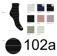 TRIS DAMEN KURZE SOCKEN MONIA Tellini S.R.L. Großhandelskleidung