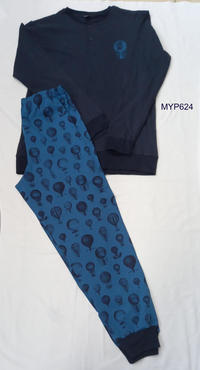 PIGIAMA UOMO M/L MYP624 Tellini S.r.l. Ingrosso Abbigliamento