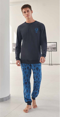 PIGIAMA UOMO M/L MYP624 Tellini S.r.l. Ingrosso Abbigliamento