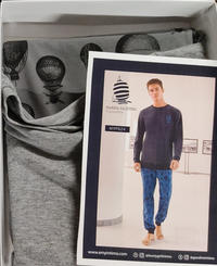 PIGIAMA UOMO M/L MYP624 Tellini S.r.l. Ingrosso Abbigliamento