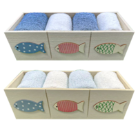 CONFEZIONE REGALO SET LAVETTE 4PZ NITER Tellini S.R.L. Velkoobchodní oblečení