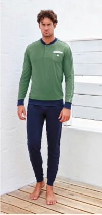 PIGIAMA SERAFINO UOMO M/L NPA800 Tellini S.R.L. Χονδρική ενδυμασία