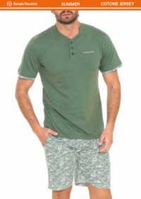 HERREN-SERAFINO-PYJAMAS M/M PGI45 A13/B13 Tellini S.R.L. Großhandelskleidung