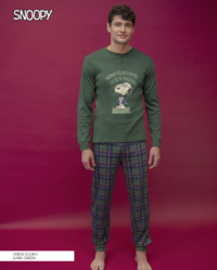 PIGIAMA UOMO M/L PNG4717 Tellini S.R.L. Großhandelskleidung