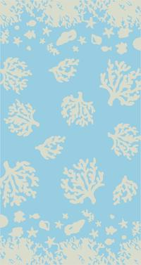 TELO MARE REEF/26 FOUTA 90X170 Tellini S.r.l. Ingrosso Abbigliamento