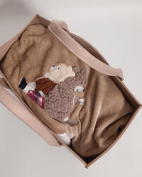 PLAID+BORSA SCRIGNO 130X160 Tellini S.r.l. Ingrosso Abbigliamento