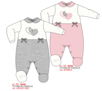 TUTINA NEONATA TC26AB Tellini S.r.l. Ingrosso Abbigliamento