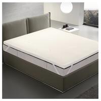 COPRIMATERASSO 2P TOPPER MEMORY ARGENTO H5 180X200 Tellini S.r.l. Ingrosso Abbigliamento