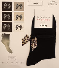 CALZINO CORTO DONNA TWIN Tellini S.r.l. Ingrosso Abbigliamento