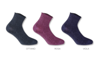 CALZINO CORTO DONNA V581 CASHMERE Tellini S.r.l. Ingrosso Abbigliamento