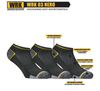 TRIS MAN SOCKS WRK-03 ARBEIT Tellini S.R.L. Großhandelskleidung