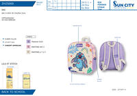 ZAINETTO ASILO 3D ZH25000 STITCH Tellini S.r.l. Ingrosso Abbigliamento