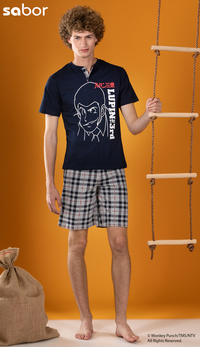 PIGIAMA UOMO M/M LPM4819 Tellini S.r.l. Ingrosso Abbigliamento