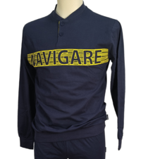 PIGIAMA SERAFINO UOMO M/L B2141450 Tellini S.r.l. Ingrosso Abbigliamento