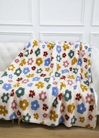 COPERTA 1P BLUMEN 160X210 Tellini S.r.l. Ingrosso Abbigliamento