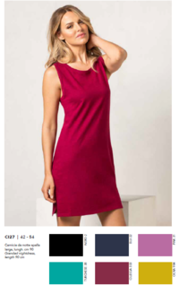 CAMICIA NOTTE DONNA S/L CI27 Tellini S.r.l. Ingrosso Abbigliamento