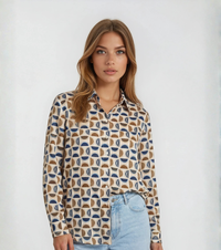 CAMICIA DONNA M/L D19 Tellini S.r.l. Ingrosso Abbigliamento