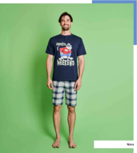 PIGIAMA UOMO M/M DYG4818 Tellini S.r.l. Ingrosso Abbigliamento