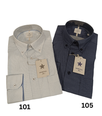 CAMICIA UOMO M/L GANDIA284E Tellini S.R.L. Velkoobchodní oblečení