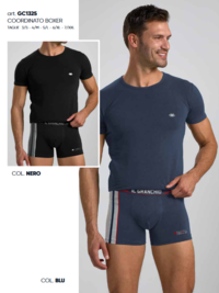 COMPLETO INTIMO UOMO GC1325 Tellini S.r.l. Ingrosso Abbigliamento
