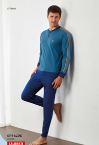 PIGIAMA CONFORMATO UOMO M/L GP1143C Tellini S.r.l. Ingrosso Abbigliamento