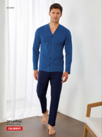 PIGIAMA APERTO CONFORMATO UOMO M/L GP1149AC Tellini S.r.l. Ingrosso Abbigliamento