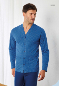 PIGIAMA APERTO CONFORMATO UOMO M/L GP1149AC Tellini S.r.l. Ingrosso Abbigliamento