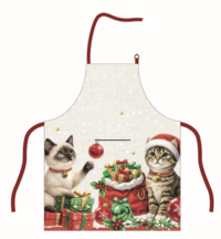 NATALE GREMBIULE PETTORINA CHATUL Tellini S.r.l. Ingrosso Abbigliamento