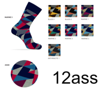 HAPPY LINE MAN KURZE SOCKEN Tellini S.R.L. Großhandelskleidung