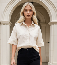 CAMICIA DONNA 3/4M P66041/FL Tellini S.r.l. Ingrosso Abbigliamento