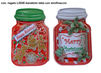 CONFEZIONE REGALO NATALE +STROF LISSE 40X60 Tellini S.r.l. Ingrosso Abbigliamento