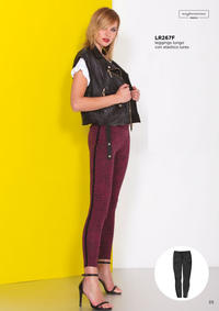 LEGGINGS DONNA LR267F Tellini S.r.l. Ingrosso Abbigliamento