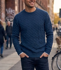 MAGLIA UOMO M/L M451047 Tellini S.r.l. Ingrosso Abbigliamento