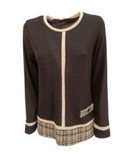 MAGLIA DONNA M/L 147054 Tellini S.r.l. Ingrosso Abbigliamento
