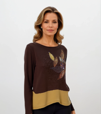 MAGLIA DONNA M/L 148245 Tellini S.r.l. Ingrosso Abbigliamento